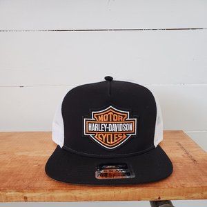 Harley-Davidson Embroidered Shield Trucker Hat